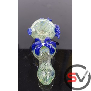SEA URCHIN GLASS HAND PIPE 5inch